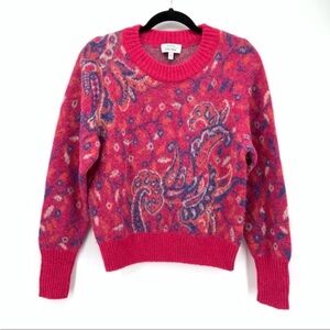 & Other Stories Paisley Alpaca/Wool
Sweater - Pink / Blue